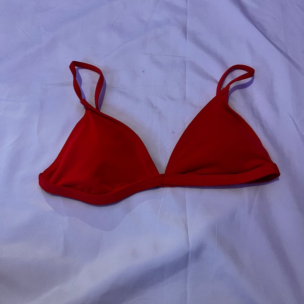 Billabong Sol Searcher Ceci Triangle Bikini Top in Heat Wave